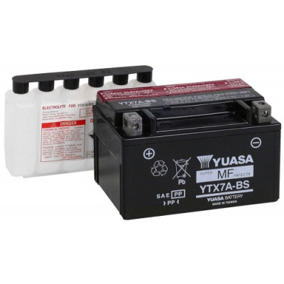 Мото аккумулятор Yuasa 6СТ-6 YTX7A-BS