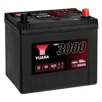 Автомобильный аккумулятор Yuasa 6СТ-60 SMF YBX3005