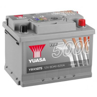 Автомобильный аккумулятор Yuasa 6СТ-60 SHP YBX5075
