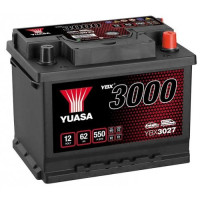 Автомобильный аккумулятор Yuasa 6СТ-62 SMF YBX3027