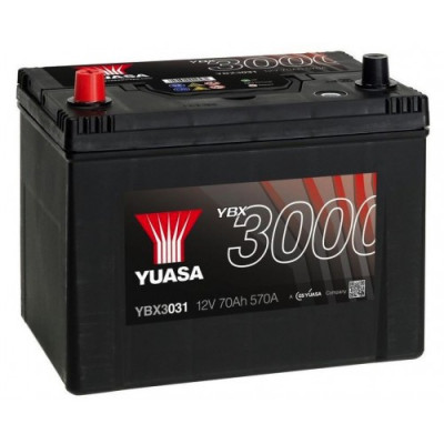 Автомобильный аккумулятор Yuasa 6СТ-70 SMF YBX3031