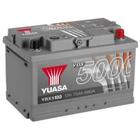 Автомобильный аккумулятор Yuasa 6СТ-75 SHP YBX5100
