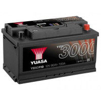 Автомобильный аккумулятор Yuasa 6СТ-80 SMF YBX3110