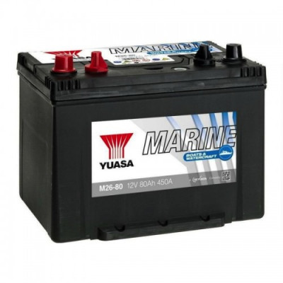 Yuasa 80 Marine M26-80 Лодочный аккумулятор