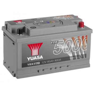 Автомобильный аккумулятор Yuasa 6СТ-85 SHP YBX5110