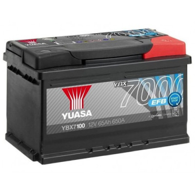 Автомобильный аккумулятор Yuasa 6СТ-65 EFB YBX7100